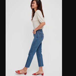 Levi's Wedgie Straight Jeans 26 Perfect Vintage Wash